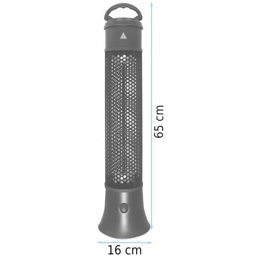 Fast heating space heater