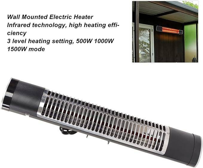 Modern infrared bathroom heater